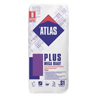 ATLAS ZAPRAWA KLEJOWA PLUS MEGA BIAŁY 25KG 4-20mm