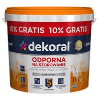 DEKORAL AKRYLIT  W  LATEKS. BIAŁA 10L