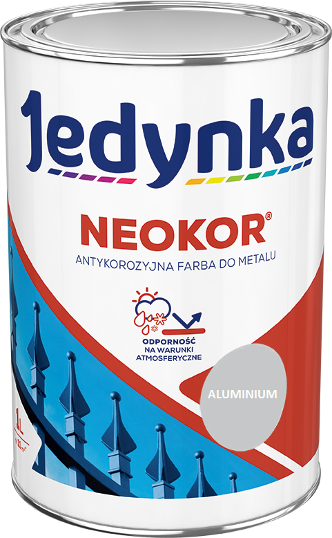 DĘBICA NEOKOR FARBA  ALUM. 1L