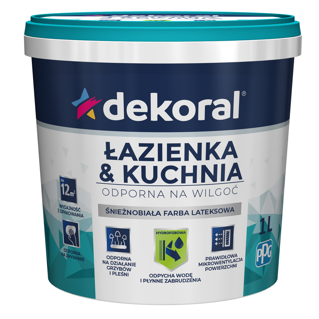 DEKORAL MALEINAK ŁAZIENKA & KUCHNIA 1L