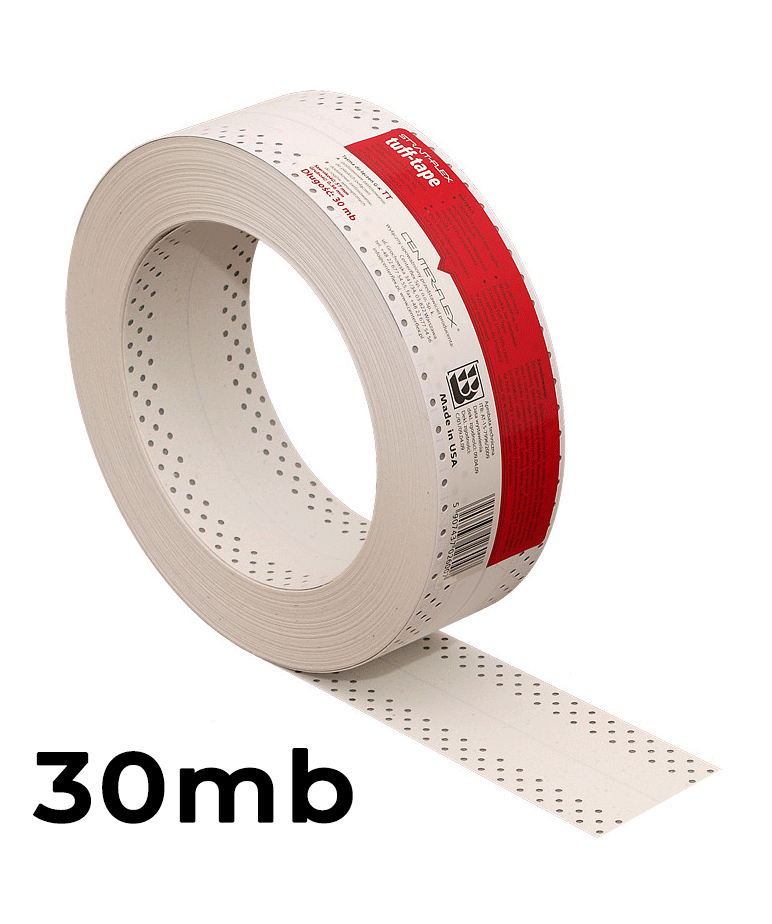 TAŚMA TUFF TAPE (TT) 30MB czerwone napisy