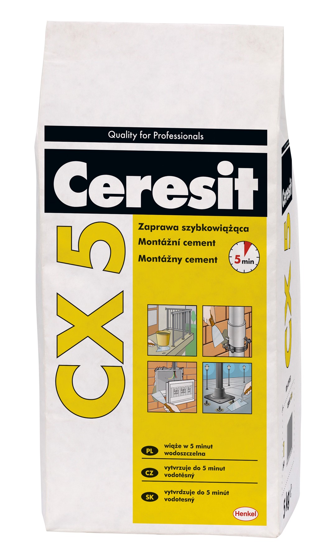 CERESIT CEMENT MONTAŻOWY CX5  5KG