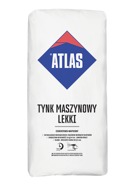 ATLAS TYNK CEMENTOWO WAPIENNY LEKKI WEW 30KG