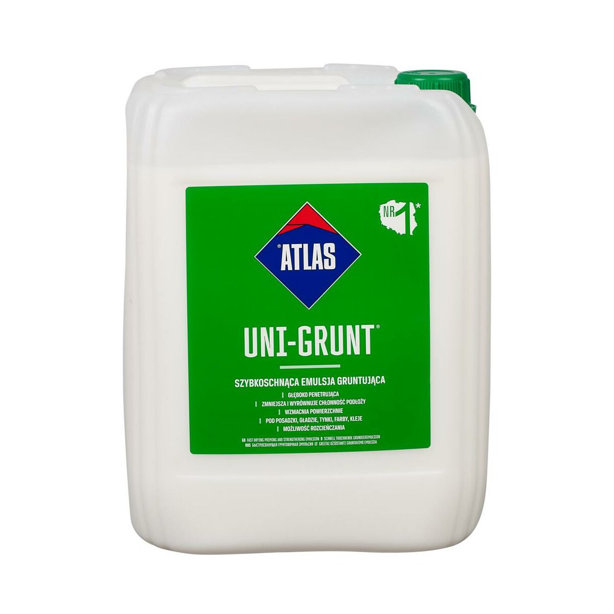 ATLAS EMULSJA GRUNTUJĄCA UNI-GRUNT 10L