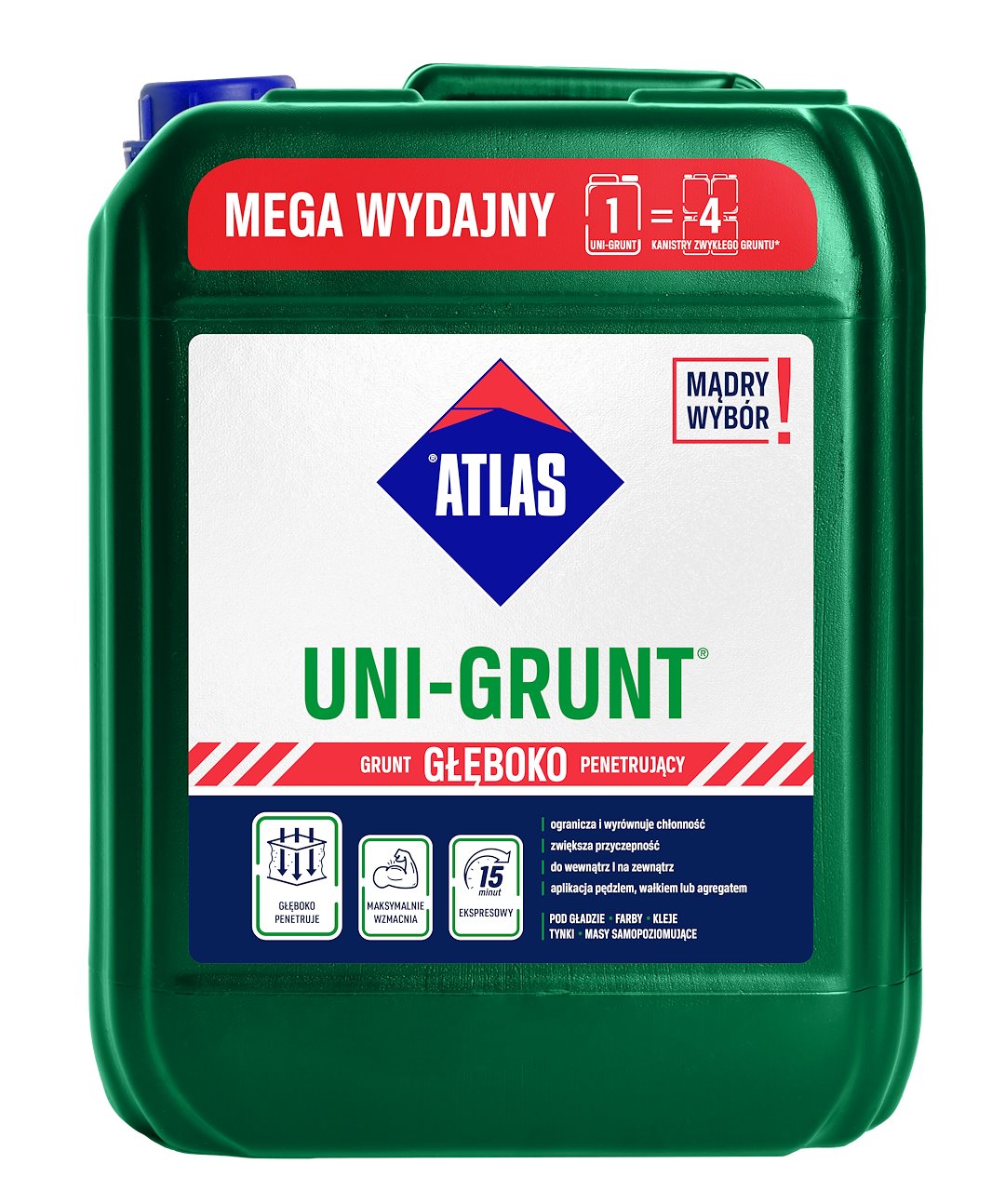 ATLAS EMULSJA GRUNTUJĄCA UNI-GRUNT 10L