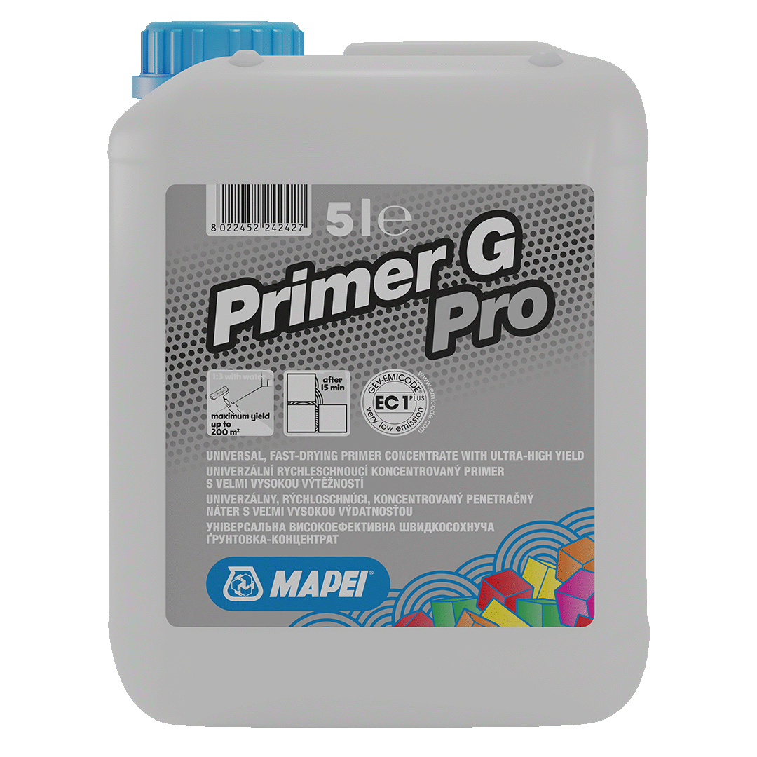MAPEI ŚRODEK GRUNTUJĄCY  PRIMER G PRO 5KG
