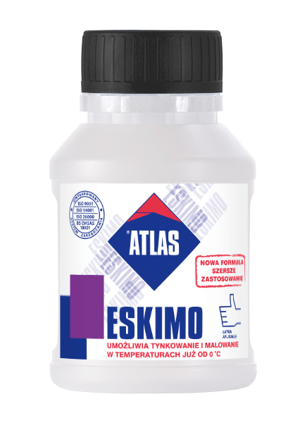 ATLAS ESKIMO PRZYŚPIESZACZ DO TYNKÓW I FARB 0.25KG
