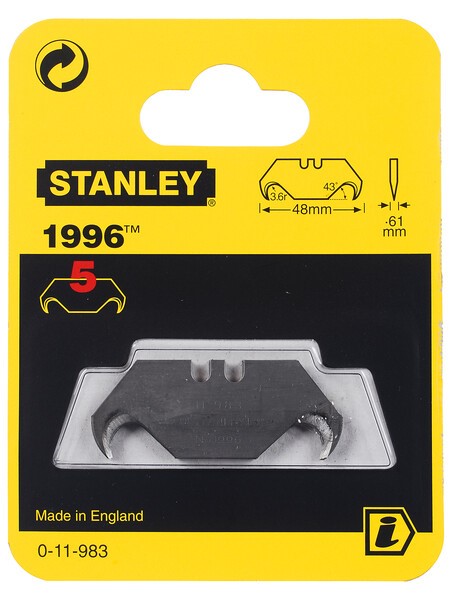 STANLEY OSTRZA TRAPEZOWE op 5SZT ST-11-921-0 1992