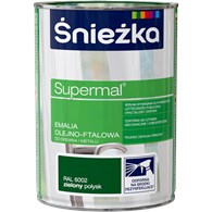 ŚNIEŻKA SUPERMAL EMALIA OLEJNA ZIELONA 6002 0,8L