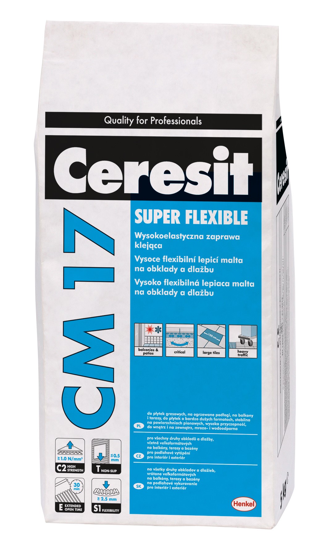 CERESIT ZAPRAWA KLEJOWA CM 17  PRO 5KG