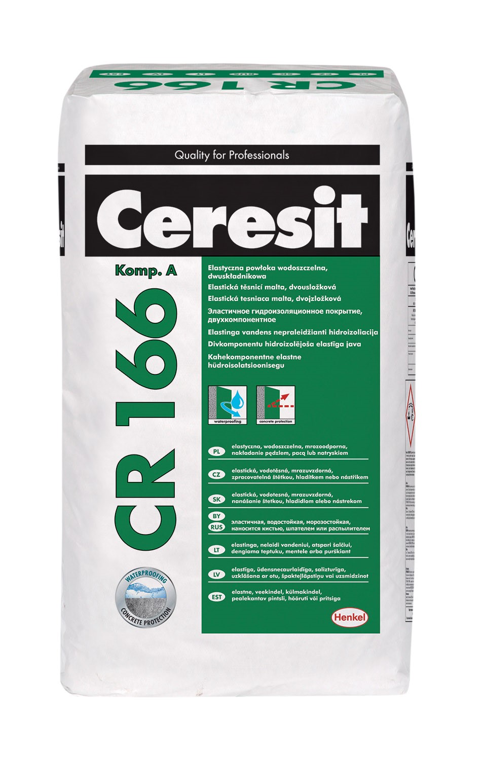 CERESIT ELAST.POWŁ.WODOSZ.CR166 8L+24KG