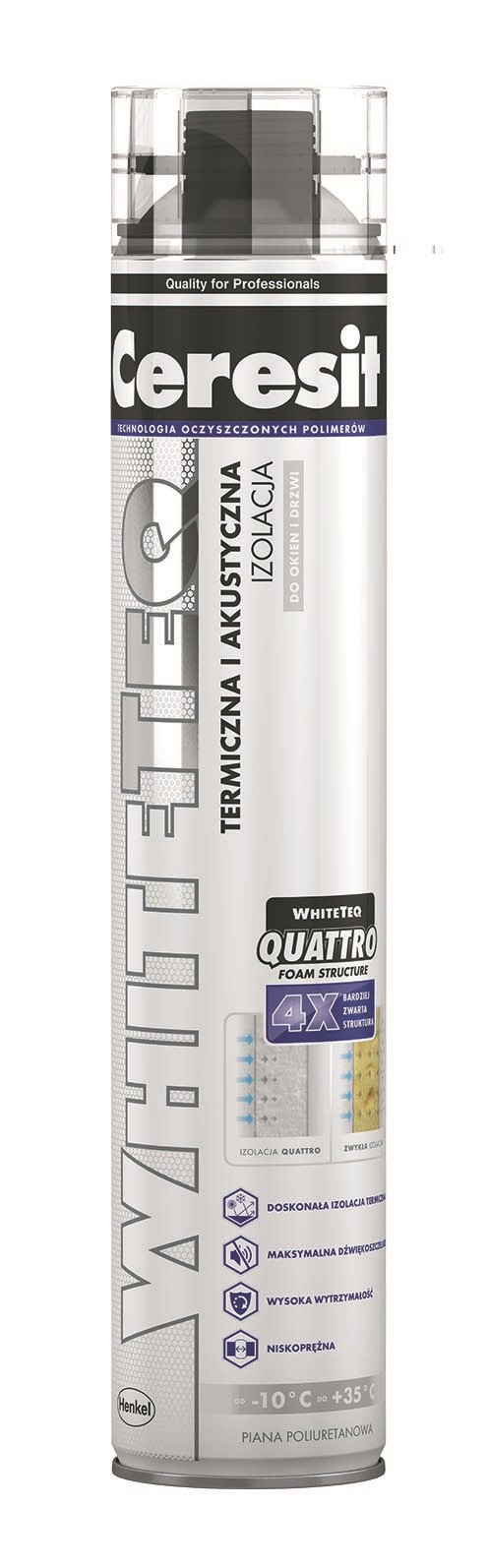 CERESIT PIANA WHITETEQ T&S PISTOLET 750ML 1905076