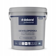 DEKORAL DEWELOPERSKA FARBA  BIAŁA 15L