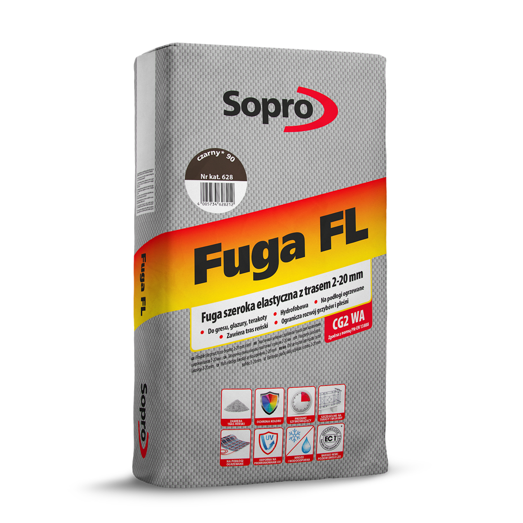 SOPRO FL 90 CZARNY 25kg (628)