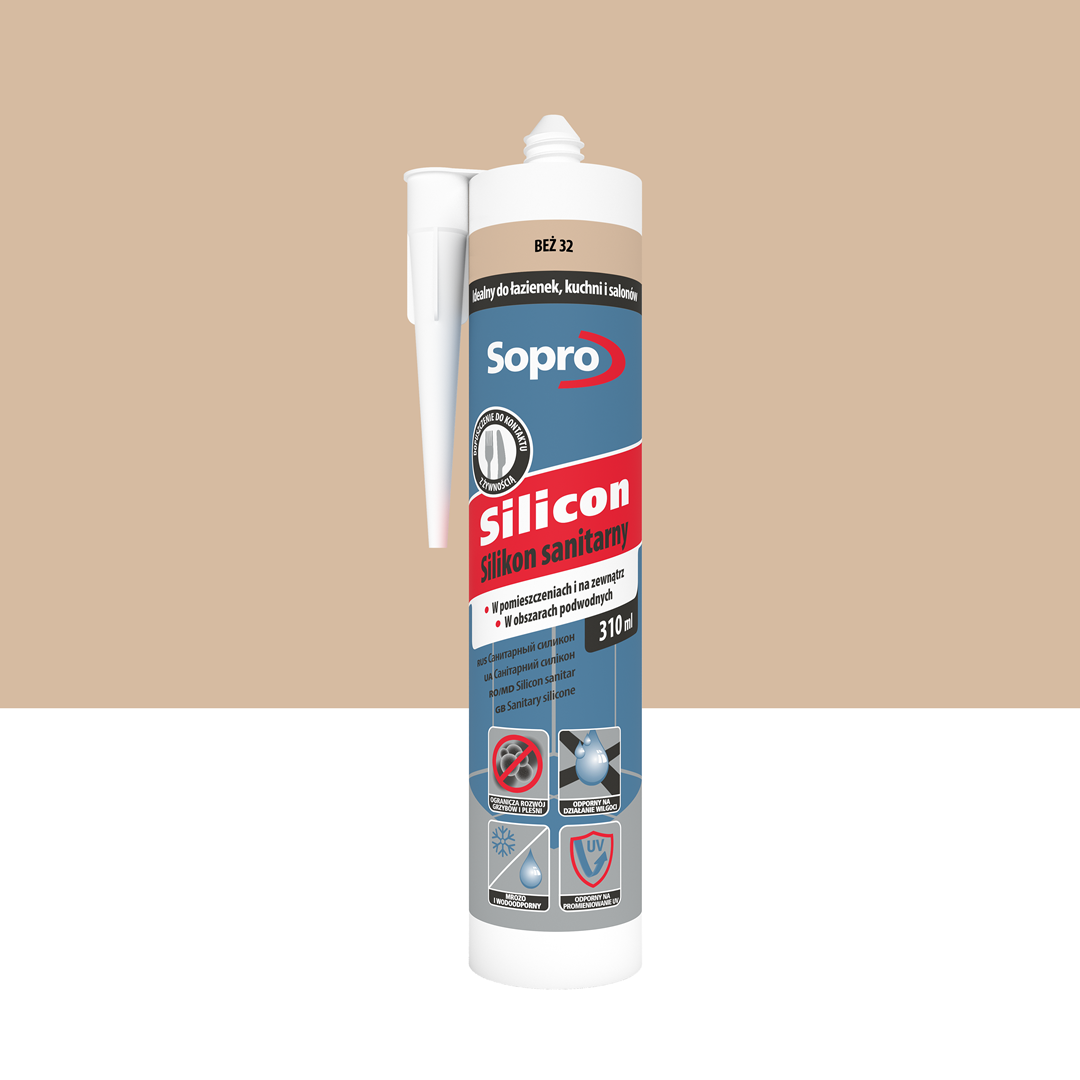 SOPRO SILIKON BEŻ  32 (NR. KAT 058) 310ml