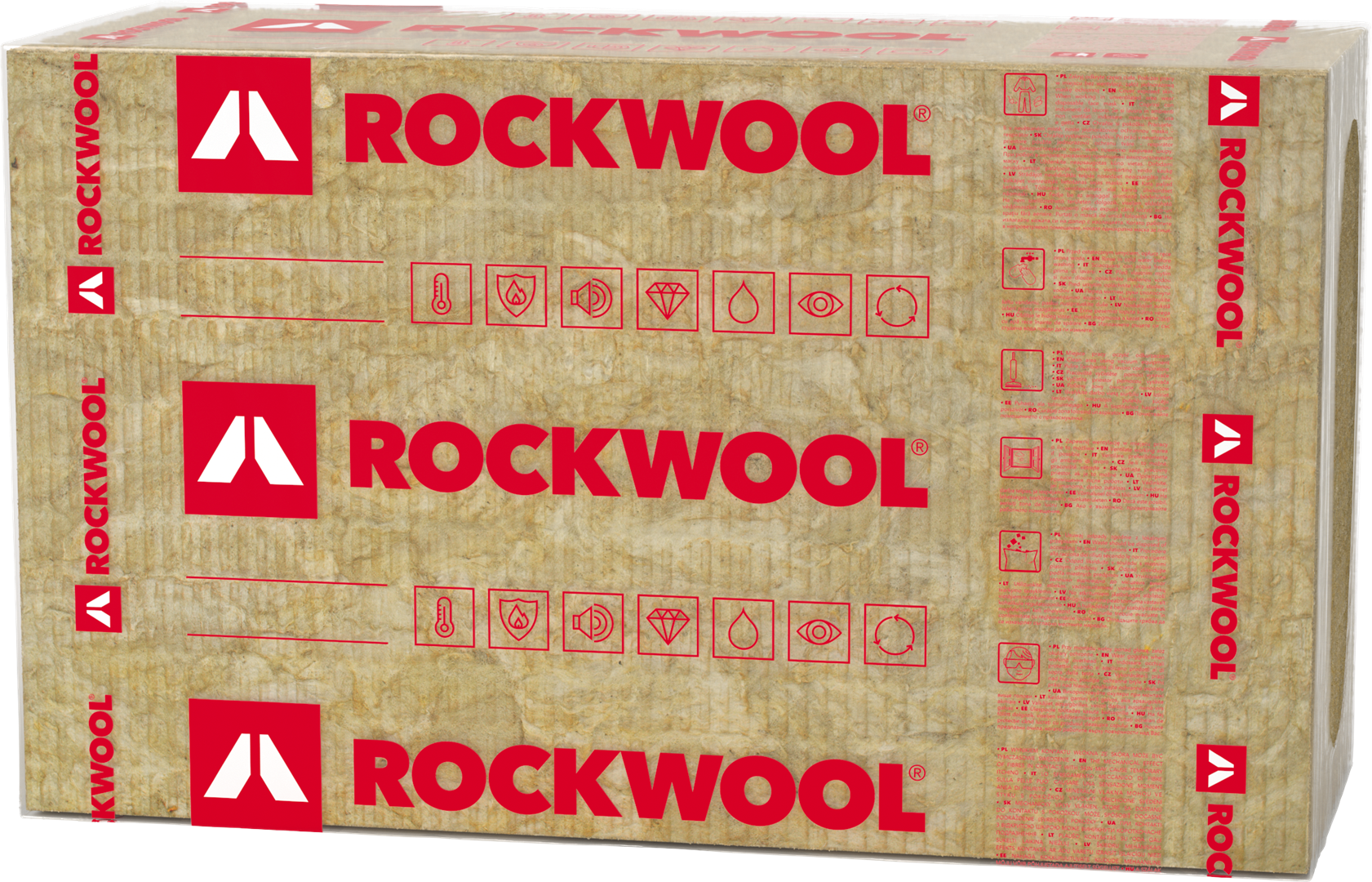 ROCKWOOL WEŁNA FRONTROCK  S 232040 2CM 4,8m2