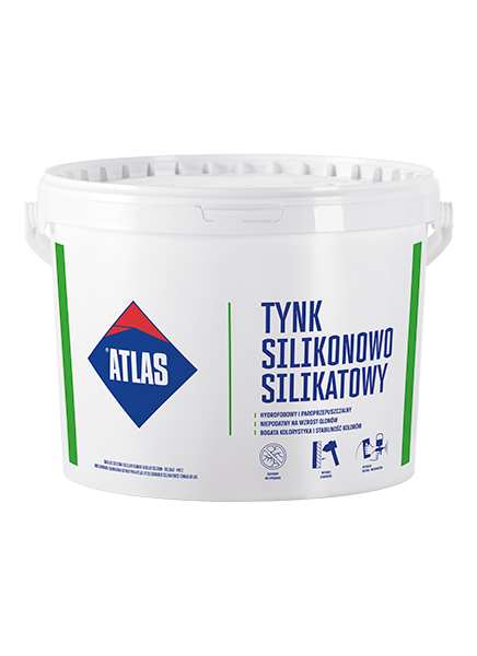 ATLAS BAZA TYNK SI-SI  SAH N15 BIAŁA 25kg