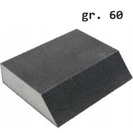 GĄBKA KOSTKA ŚCIERNA  60 ŚCIĘTA 060 190  8320