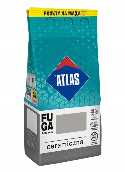ATLAS FUGA CERAMICZNA 025 JASNOZIELONY 2KG