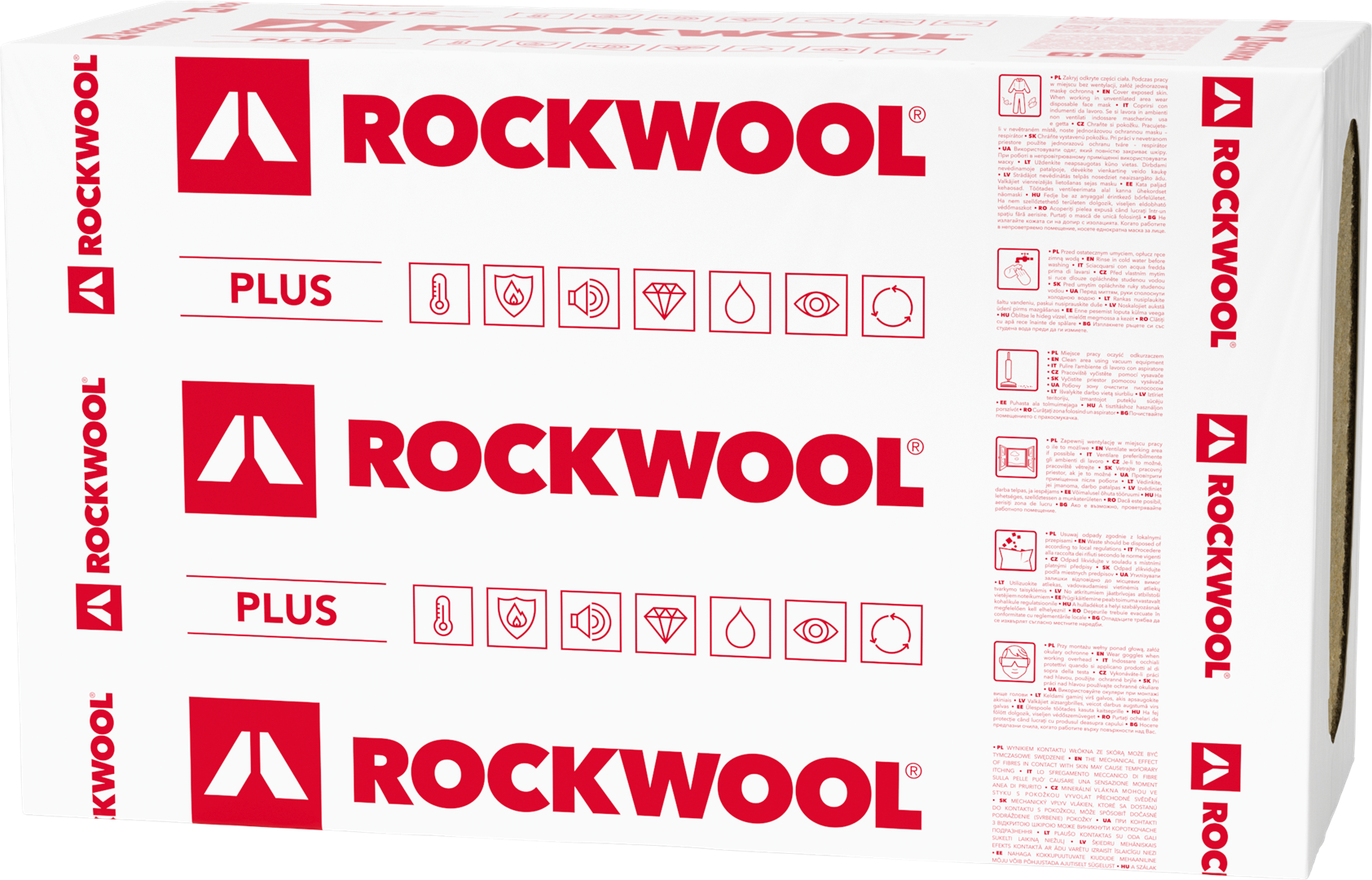 ROCKWOOL WEŁNA FRONTROCK 281745  PLUS 20CM 1,2m2