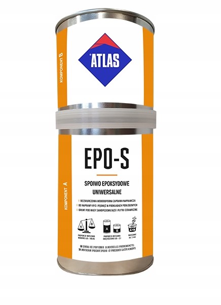 ATLAS EPO-S spoiwo epoksydowe komplet (A+B) 1KG