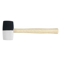 MŁOTEK GUMOWY 680gr 9506 BIAŁO-CZARNY