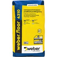 WEBER FLOOR 4310 SAMOPOZIOMUJĄCY 2-50mm 25 KG