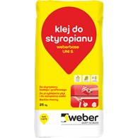 WEBER KLEJ DO STYROP.WEBERBASE UNI S 25KG