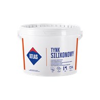 ATLAS BAZA TYNK SILIKONOWY SAH IN N15 SZARY 25kg