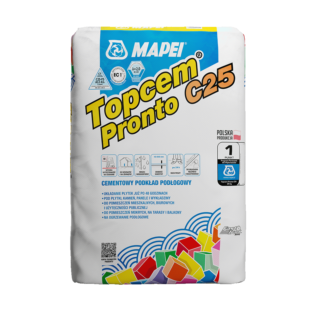 MAPEI TOPCEM PRONTO C25 25KG