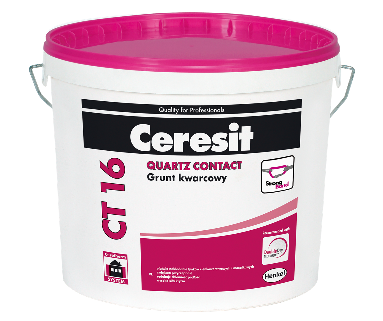 CERESIT FARBA GRUNTUJĄCA CT16 BIAŁA  5KG