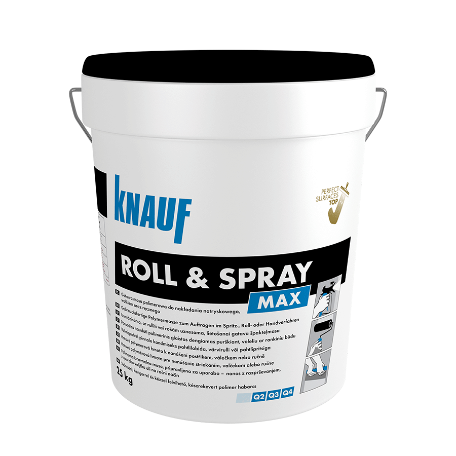 KNAUF ROLL&SPRAY MAX 25KG WIADRO 735002
