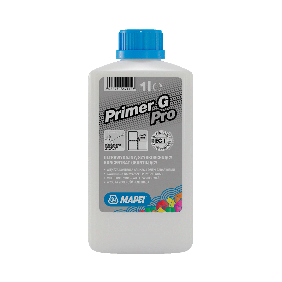 MAPEI ŚRODEK GRUNTUJĄCY  PRIMER G PRO 1L