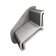 ATLAS 150 UCHWYT RYNNOWY BRĄZ PTB-UR-B
