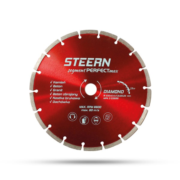 STEERN TARCZA DIAM BLACK EDITION SEGMENTOWA 230
