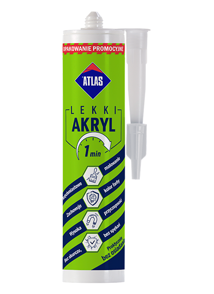 ATLAS AKRYL LEKKI  1 min.  300ml