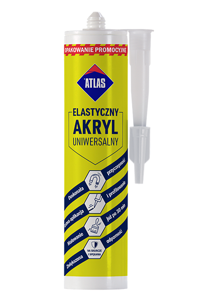 ATLAS AKRYL ELASTYCZNY UNIWERSALNY 280ml
