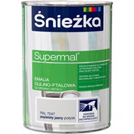 ŚNIEŻKA SUPERMAL EMALIA OLEJNA POPIELA F106 08 mat