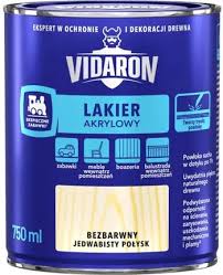 ŚNIEŻKA VIDARON LAKIER AKRYLOWY BEZBARWNY  0,75L