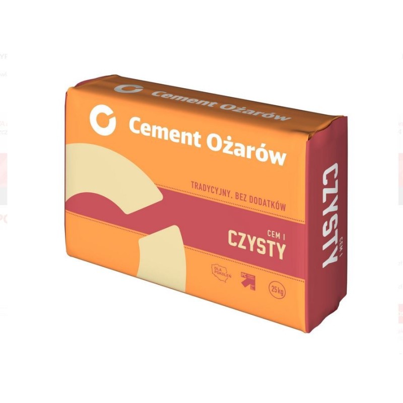 CEMENT CZYSTY CEM- II/A-LL 42,5  25kg  OŻARÓW