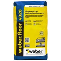 WEBER FLOOR 4320 SAMOPOZIOMUJĄCY 2-50mm 25 KG
