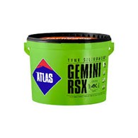 ATLAS BAZA TYNK SILIKONOWY GEMINI RSX SZARA 25KG