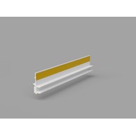 BP LISTWA 12 OKIENNA BEZ SIATKI 9/6 3,0m czarna