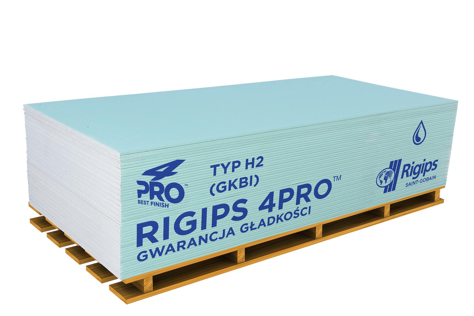 RIGIPS PŁYTA GKBI 4PRO 1.2*2.6 M 12.5MM 11517862