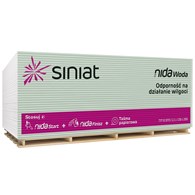 SINIAT PŁYTA GKBI  1.2*2.6M 12.5MM 294397