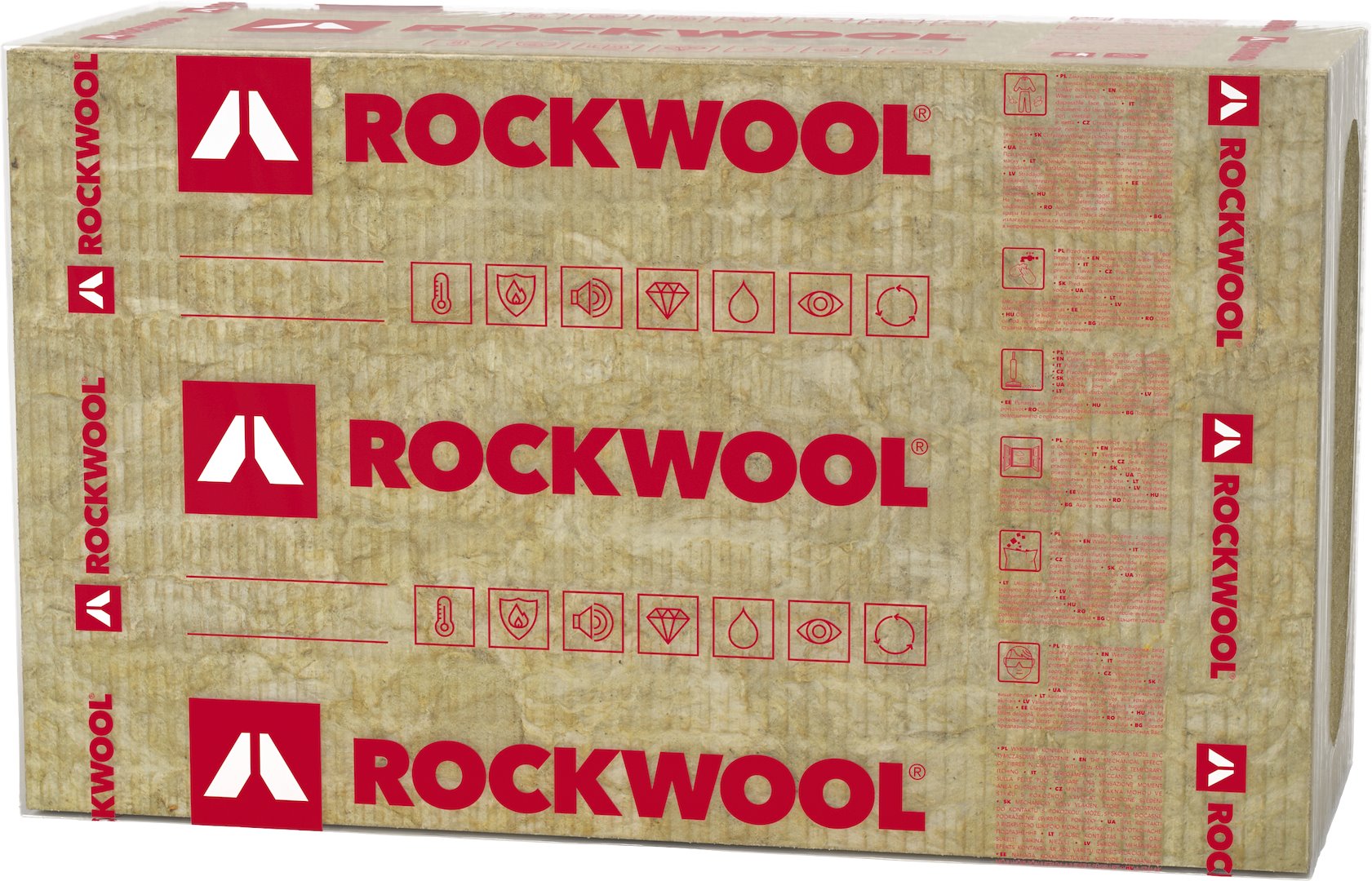 ROCKWOOL WEŁNA FRONTROCK  S  2CM 4,8m2 232040