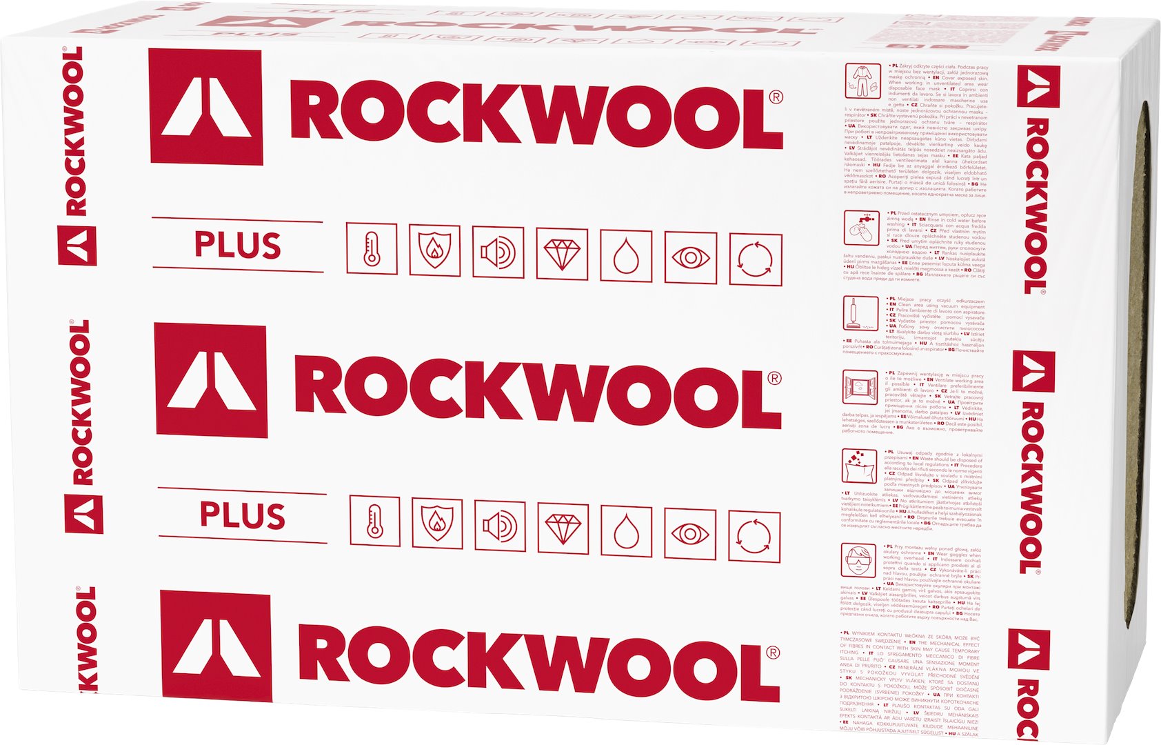 ROCKWOOL WEŁNA FRONTROCK PLUS  5CM 3,6m2  281734