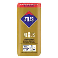 ATLAS TYNK NEXUS TYNK HYBRYDOWY GIPS-CEM 22,5KG