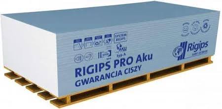 RIGIPS PŁYTA GKB PRO AKU 1.2x2.6M 12,5MM 11620535