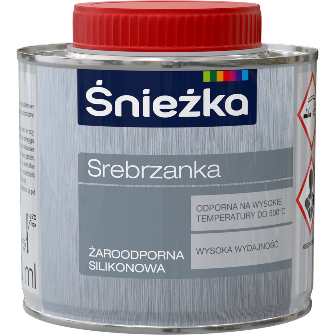 ŚNIEŻKA SREBRZANKA ŻAROODPORNA 0.5 L